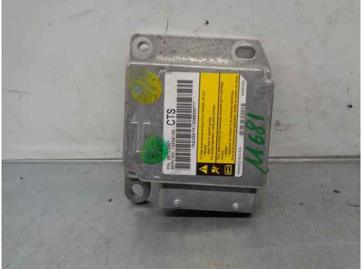 Recambio de centralita airbag para cadillac cts 3.2 v6 cat referencia OEM IAM 25753957 