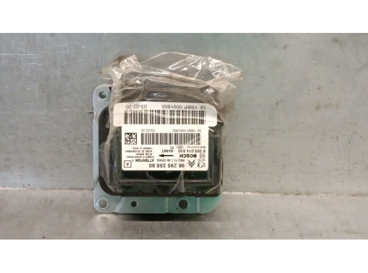 Recambio de centralita airbag para citroën c4 cactus 1.5 bluehdi 100 referencia OEM IAM 9829535580  0285014840 BOSCH