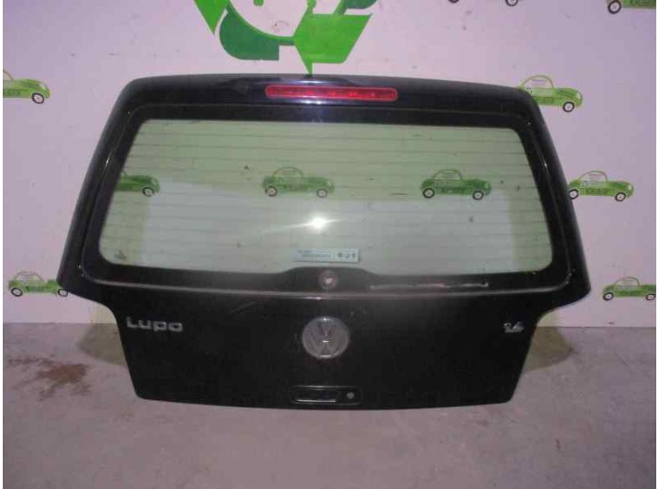 Replacement rear tailgate for Volkswagen Lupo (6X1/6E1) 1.4 16V OEM IAM reference BLACK 3 DOORS