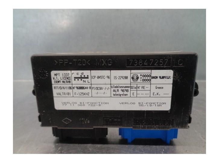 Recambio de modulo electronico para renault laguna (b56) 1.8 cat referencia OEM IAM 7711368722  