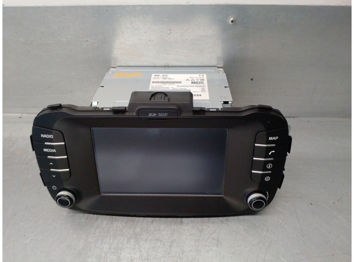 Recambio de sistema navegacion gps para kia soul ( ) 1.6 gdi cat referencia OEM IAM 96550B2021CA CON BLUETOOTH 