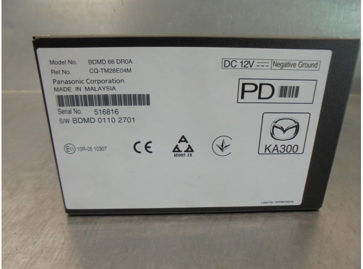 Recambio de modulo electronico para mazda 3 sedán (bp) referencia OEM IAM BDMD66DR0A CQTM28E04M 
