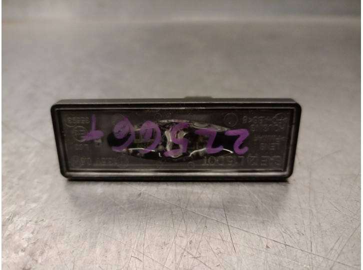 Recambio de piloto matricula para renault captur ii referencia OEM IAM 265101139R 265101139R 