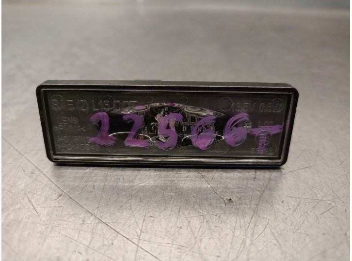 Recambio de piloto matricula para renault captur ii referencia OEM IAM 265101139R 265101139R 