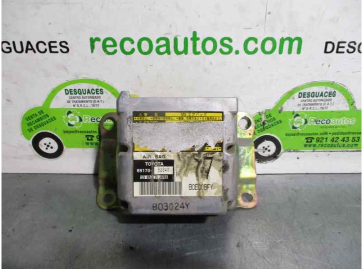 Recambio de centralita airbag para toyota yaris verso (ncp2/nlp2) 1.4 turbodiesel cat referencia OEM IAM 8917052340  