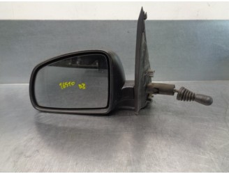 Replacement left mirror for Opel Meriva A 1.7 16V OEM IAM reference 93494551 MANUAL BLACK 5 DOORS