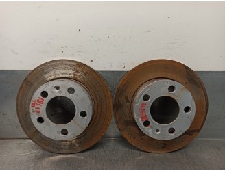 Recambio de disco freno trasero para volkswagen t-cross 1.0 tsi referencia OEM IAM 2Q0615601H  