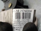 Replacement rear left seat belt for Cadillac CTS 3.2 V6 CAT OEM IAM reference 25761350 
