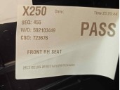 Recambio de asiento delantero derecho para jaguar xf 2.2 diesel cat referencia OEM IAM C2Z16666SEL C2Z16666SEL 