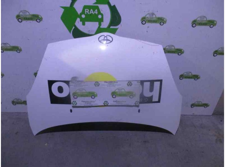 Recambio de capot para toyota yaris verso (ncp2/nlp2) 1.4 turbodiesel cat referencia OEM IAM  BLANCO ROTULADO 