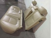 Recambio de asientos traseros para jaguar xf 2.2 diesel cat referencia OEM IAM 8X23063840AA CUERO BEIGE 4 PUERTAS