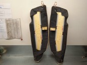 Recambio de asientos traseros para jaguar xf 2.2 diesel cat referencia OEM IAM 8X23063840AA CUERO BEIGE 4 PUERTAS