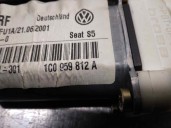 Replacement rear right window regulator motor for Seat Toledo (1M2) 1.9 TDI OEM IAM reference 1C0959812A 18 PINS 4 DOORS