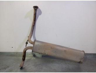 Recambio de tubo escape trasero para peugeot 108 1.0 vti 72 referencia OEM IAM 10Q04 B001034480 FUTABA