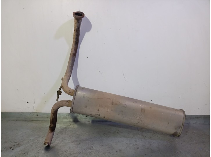 Recambio de tubo escape trasero para peugeot 108 1.0 vti 72 referencia OEM IAM 10Q04 B001034480 FUTABA