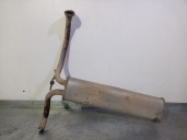 Recambio de tubo escape trasero para peugeot 108 1.0 vti 72 referencia OEM IAM 10Q04 B001034480 FUTABA