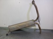 Recambio de tubo escape trasero para peugeot 108 1.0 vti 72 referencia OEM IAM 10Q04 B001034480 FUTABA