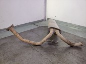 Recambio de tubo escape trasero para peugeot 108 1.0 vti 72 referencia OEM IAM 10Q04 B001034480 FUTABA