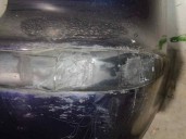 Recambio de paragolpes trasero para saab 9-5 berlina 2.3 cat referencia OEM IAM 8200208420 AZUL 4 PUERTAS