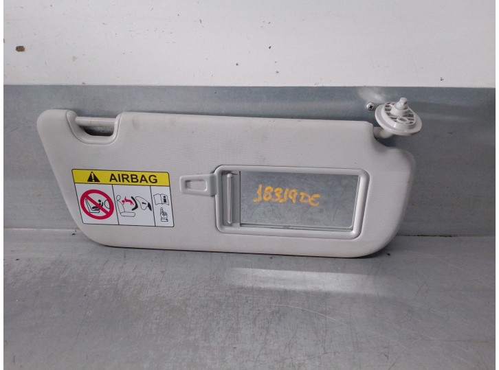 Recambio de parasol derecho para kia soul ( ) 1.6 gdi cat referencia OEM IAM 85220B2210BF3 