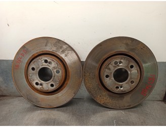 Recambio de disco freno delantero para renault laguna ii (bg0) 2.2 dci turbodiesel referencia OEM IAM 8201695234 
