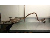 Recambio de tubo escape trasero para opel corsa f (p2jo) 1.2 (68) referencia OEM IAM PSA4347 PSA4347 