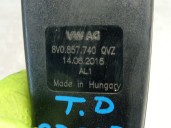 Recambio de enganche cinturon para audi a3 limousine (8vs, 8vm) 1.6 tdi referencia OEM IAM 8V0857740QVZ 8V0857740QVZ 