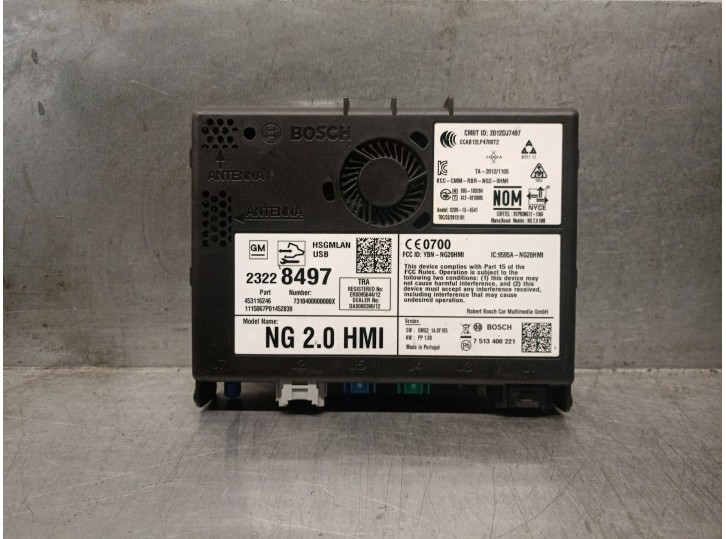 Recambio de sistema navegacion gps para opel insignia a sports tourer (g09) 2.0 cdti (35) referencia OEM IAM 23228497 23228497 