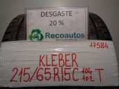 Replacement tire kleber for citroën jumpy 1.6 16v hdi OEM IAM reference 21565R15C104102T KLEBER TRANSPRO