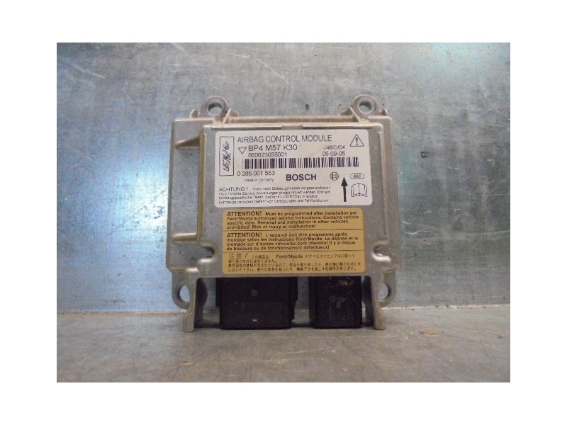 Recambio de centralita airbag para mazda 3 berlina (bk) 1.6 16v cat referencia OEM IAM BP4M57K30 0285001553 BOSCH