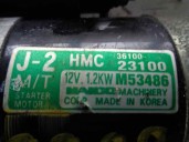 Replacement starter motor for Hyundai Coupe (RD) 1.6 16V cat OEM IAM reference 3610023100 M53486 MANDO