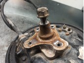 Recambio de mangueta trasera derecha para mg serie 400 (xw) referencia OEM IAM   