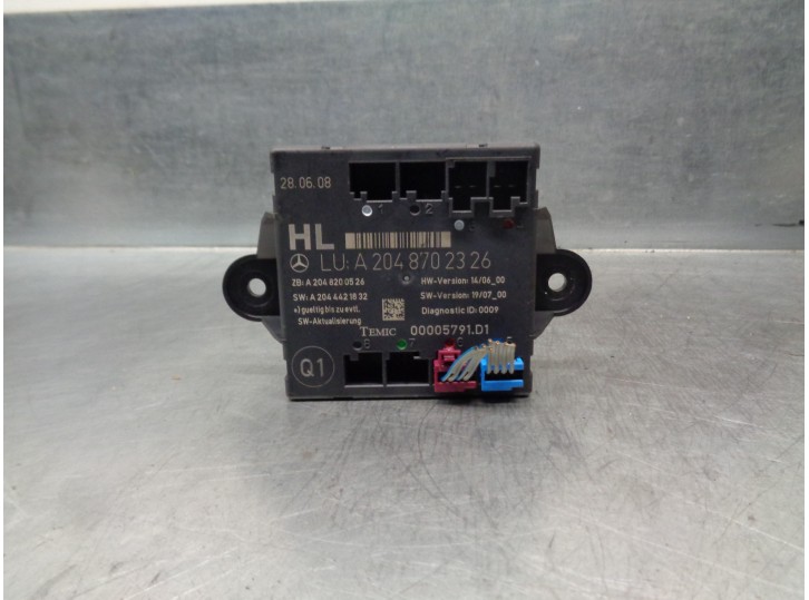 Recambio de centralita cierre para mercedes-benz clase c (w204) berlina 2.2 cdi cat referencia OEM IAM A2048702326 