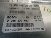 Recambio de centralita abs para mercedes-benz clase a (w168) 1.9 cat referencia OEM IAM 1685450932 0265109610 BOSCH