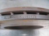 Recambio de disco freno delantero para dacia lodgy 1.6 cat referencia OEM IAM 8660001231 DF6186 TRW