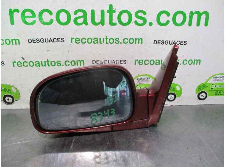 Replacement left wing mirror for Hyundai Santa Fe (SM) 2.7 V6 CAT OEM IAM reference 8761026500 5 PINS