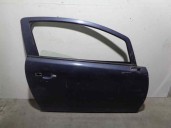 Recambio de puerta delantera derecha para opel corsa d 1.2 16v cat (z 12 xep / lb4) referencia OEM IAM AZUL OSCURO 3 PUERTAS