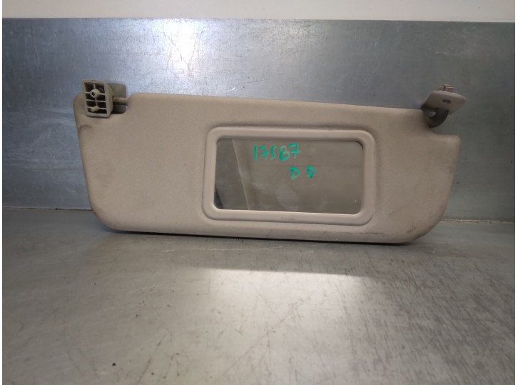Recambio de parasol derecho para opel vectra b berlina 2.0 dti referencia OEM IAM 1437848 