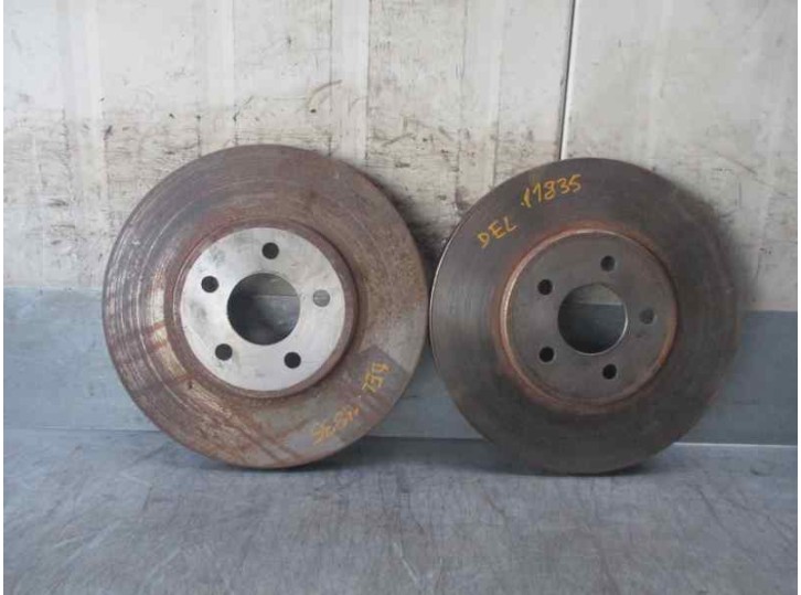 Recambio de disco freno delantero para chrysler sebring berlina (jr41) 2.7 cat referencia OEM IAM 4879138AC 6136110 1B142141