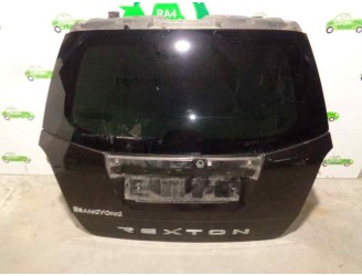 Recambio de porton trasero para ssangyong rexton 2.7 turbodiesel cat referencia OEM IAM 6401108320 MORADO OSCURO 5 PUERTAS