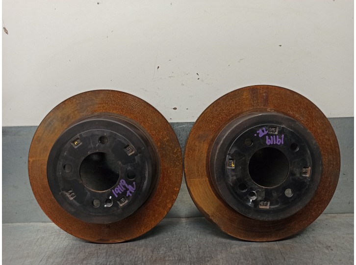 Recambio de disco freno trasero para kia stonic (yb) 1.0 t-gdi referencia OEM IAM 584110U300  