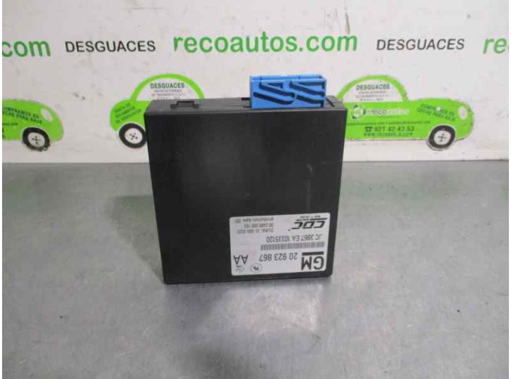 Recambio de modulo electronico para opel insignia berlina 2.0 cdti cat referencia OEM IAM 20923867 002485000193 