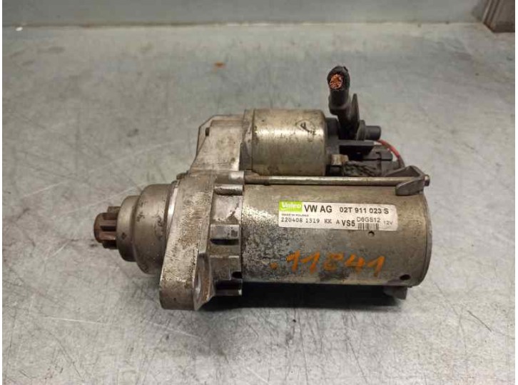 Recambio de motor arranque para seat ibiza (6l1) 1.6 16v referencia OEM IAM 02T911023S D6GS12 VALEO