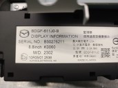 Recambio de pantalla multifuncion para mazda 3 hatchback (bp) 2.0 skyactiv-g m hybrid referencia OEM IAM BDGF611J0B EAC