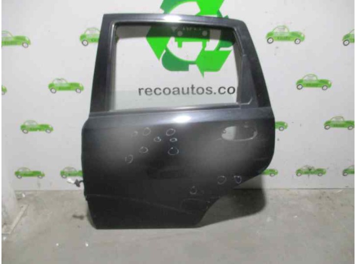Recambio de puerta trasera izquierda para chevrolet aveo 1.2 cat referencia OEM IAM 96942347 NEGRA 5 PUERTAS