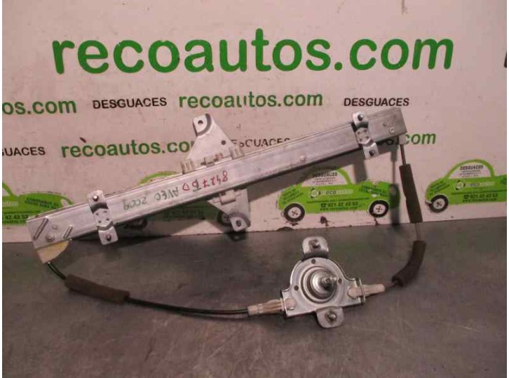 Replacement rear right window regulator for Chevrolet Aveo 1.2 CAT OEM IAM reference MANUAL 5 DOORS