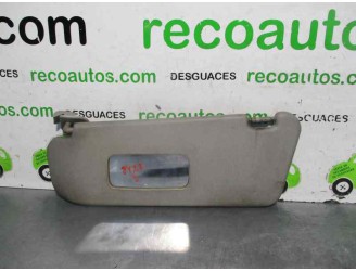 Recambio de parasol izquierdo para chevrolet aveo 1.2 cat referencia OEM IAM 