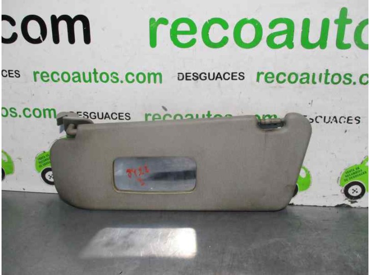 Recambio de parasol izquierdo para chevrolet aveo 1.2 cat referencia OEM IAM 