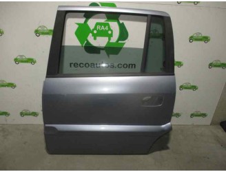 Recambio de puerta trasera izquierda para opel zafira a 2.0 dti referencia OEM IAM 13160996 GRIS AZULADO 5 PUERTAS