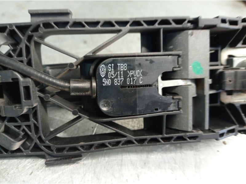 Recambio de maneta exterior delantera izquierda para volkswagen polo (6r1) 1.4 tsi referencia OEM IAM 5N0837017C  